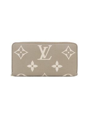 Louis Vuitton Bicolor Monogram Empreinte Zippy Wallet
